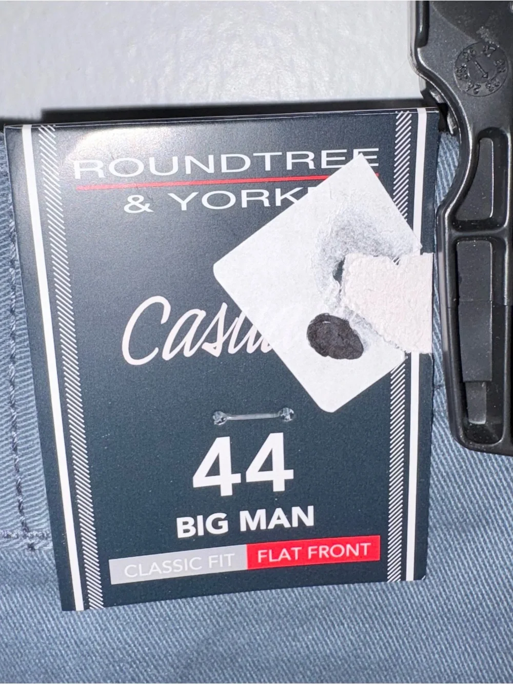 Roundtree & Yorke Mens Big & Tall Shorts 44 Vint Indigo Classic Fit NWT